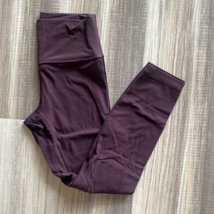 Lululemon Purple Align Leggings 25” Size 6